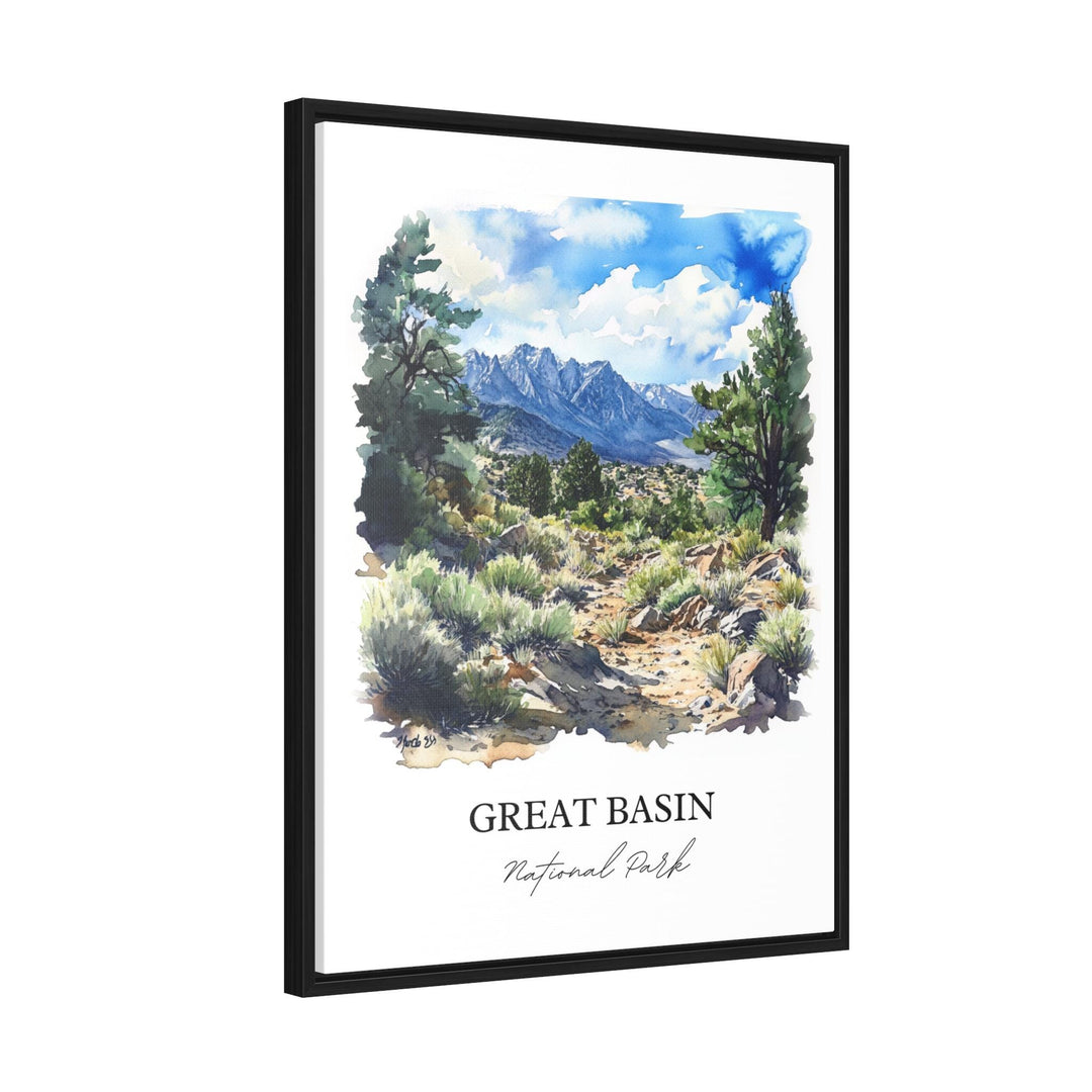 Great Basin National Park Wall Art, Nevada Print, Nevada Watercolor, White Pine County Gift, Travel Print, Travel Poster, Housewarming Gift