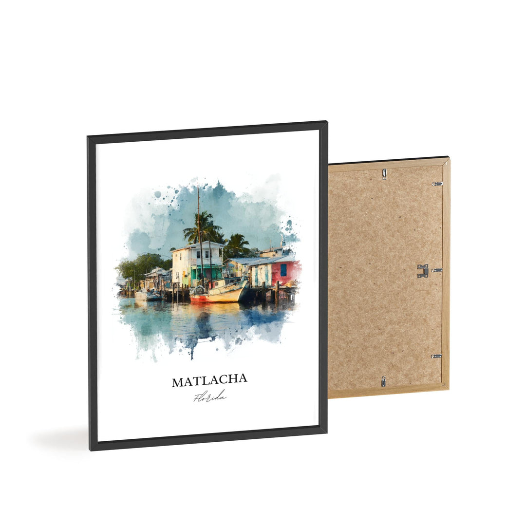 Matlacha, Florida – Watercolor Art Print