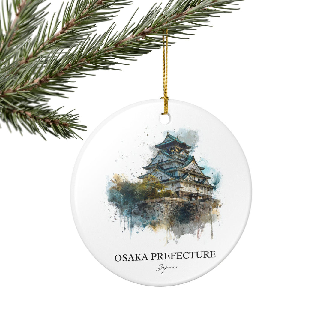 Osaka Japan Ornament: Unique Osaka Souvenir, Osaka Japan Xmas Decor, and Authentic Japan Gift