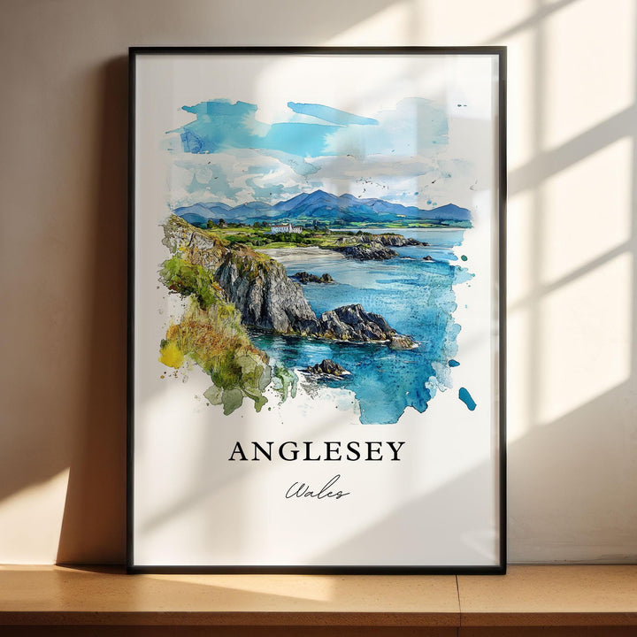 Isle of Angelesey Wall Art - Scotland UK Print