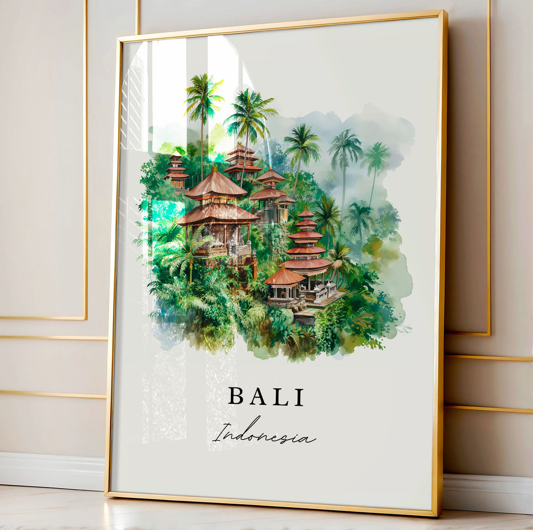 Bali Wall Art - Indonesia Print