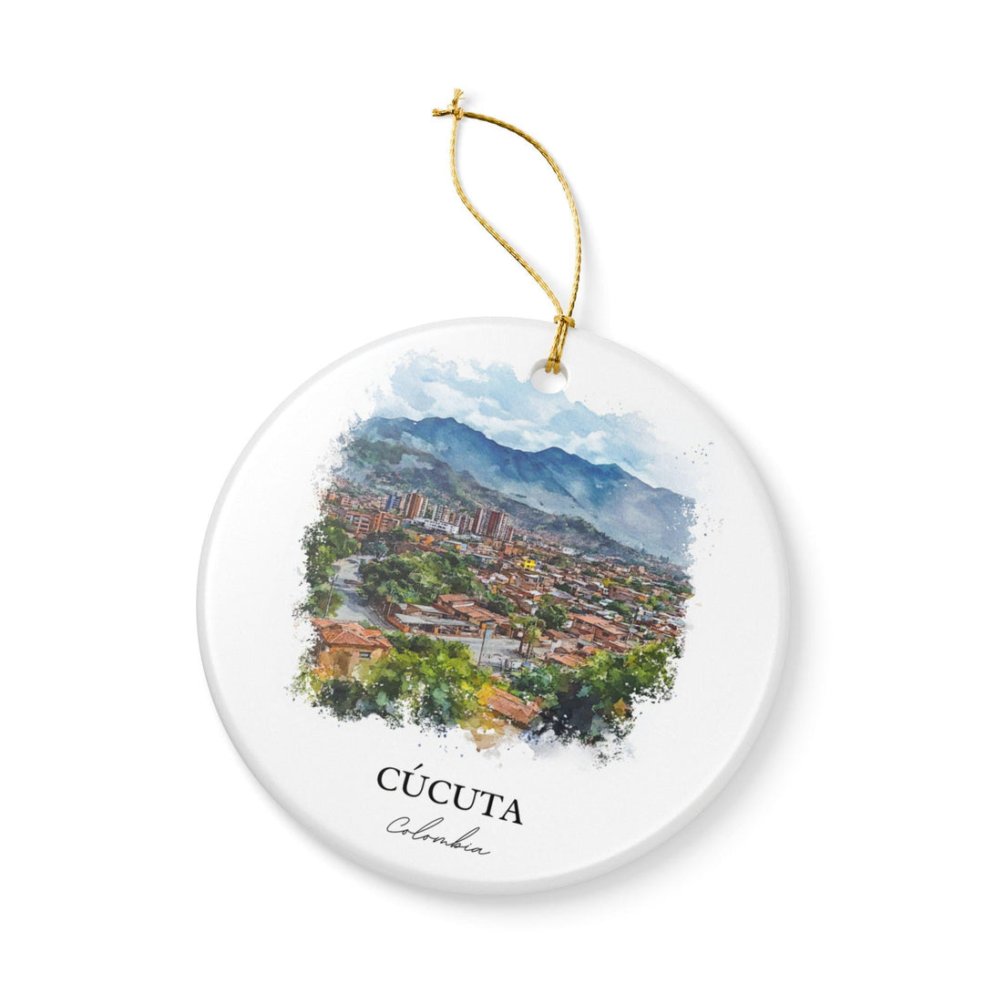 Cucuta Colombia Ornament: Unique Cucuta Souvenir, Cucuta Xmas Decor, and Authentic Cucuta Colombia Gift