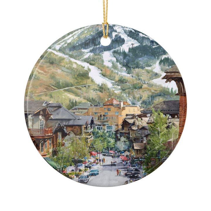 Park City UT Ornament: Unique Park City Souvenir, Park City Xmas Decor, and Authentic Park City Utah Gift