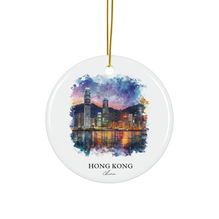 Hong Kong China Ornament: Unique HK Souvenir, Hong Kong Xmas Decor, and Authentic Hong Kong Gift