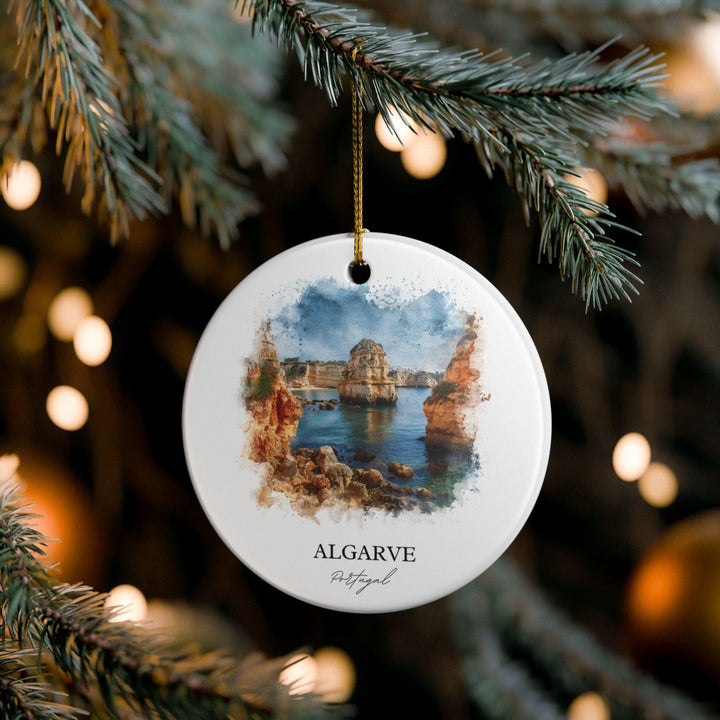 Algarve Ornament: Unique Algarve Portugal Souvenir, The Algarve Xmas Decor, and Authentic Algarve Portugal Gift