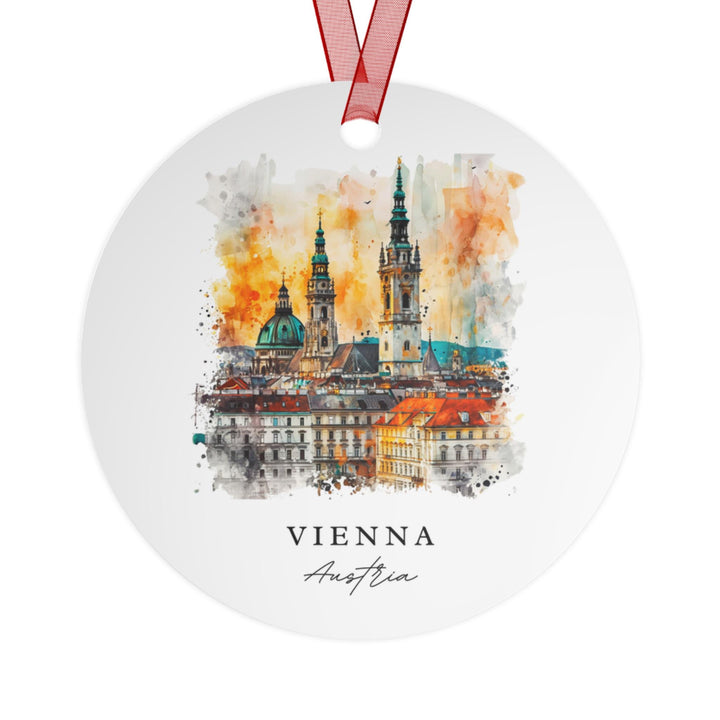 Vienna Austria Ornament: Unique Vienna Souvenir, Vienna Xmas Decor, and Authentic Vienna Austria Gift