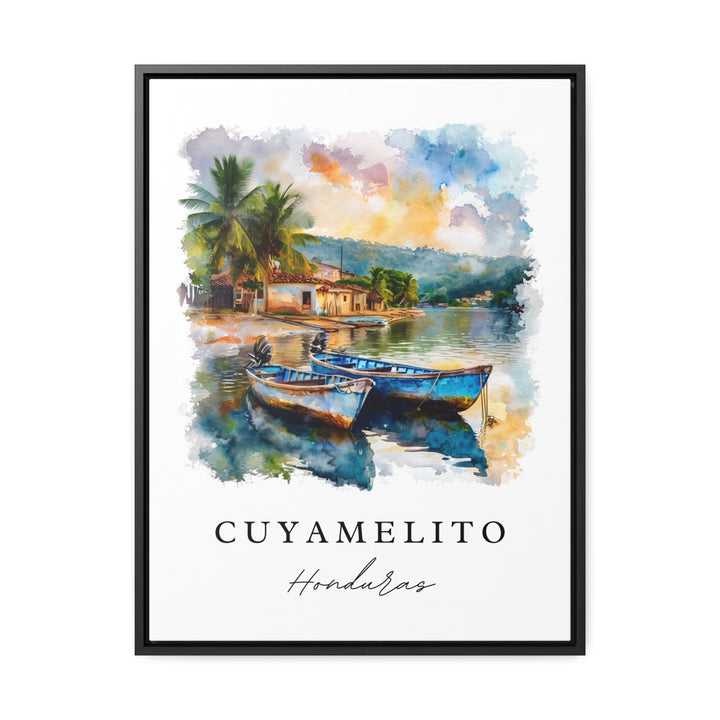 Cuyamelito Hondur wall art - Honduras, Cuyamelito print, Cuyamelito Wedding gift, Birthday present, Custom Text, Perfect Gift