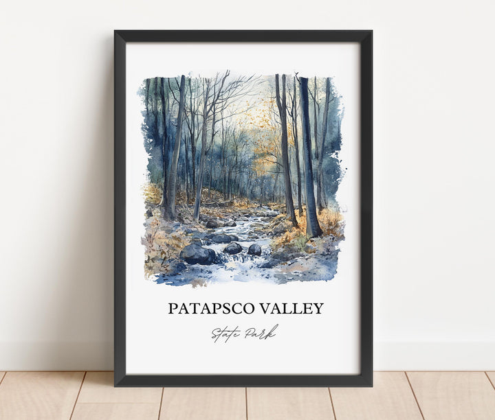 Patapasco Valley Wall Art - Maryland Print