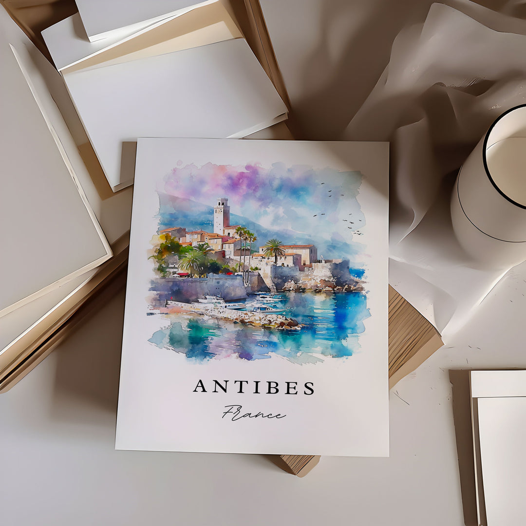 Antibes Wall Art - France Print