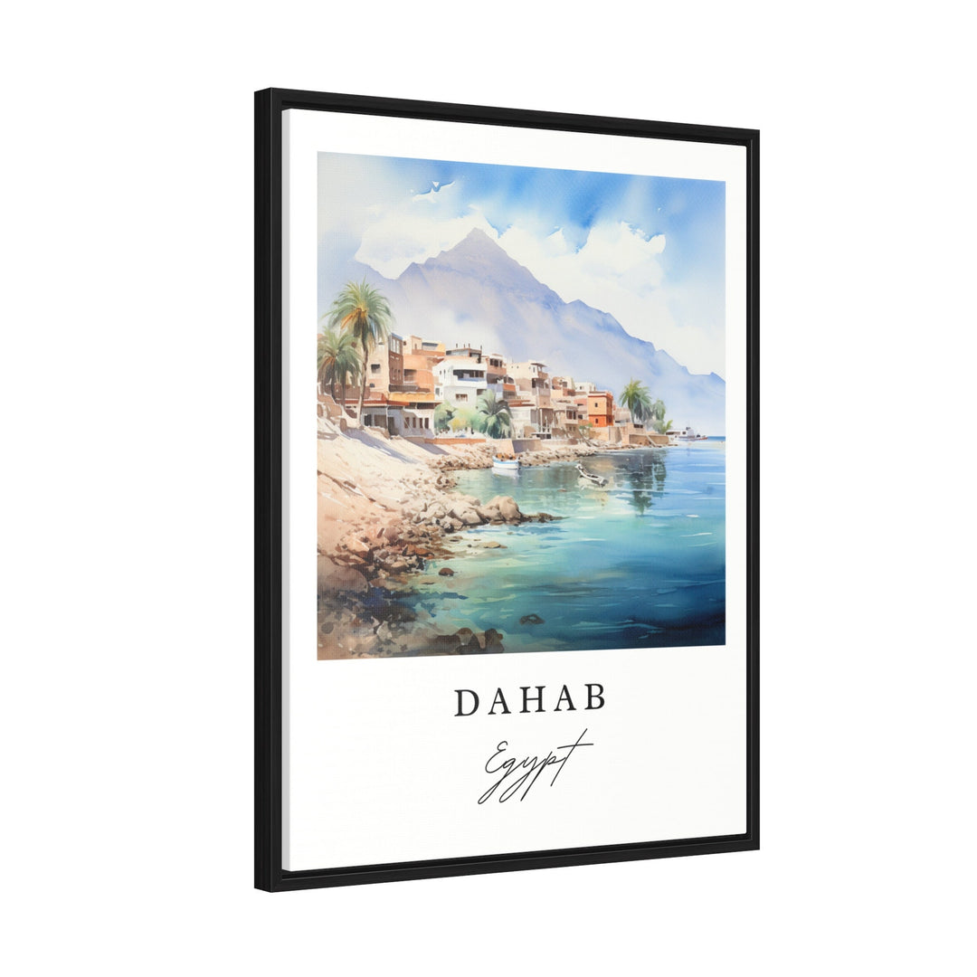 Dahab Egypt wall art - Egypt, Dahab print, Dahab Egypt Wedding gift, Birthday present, Custom Text, Perfect Gift