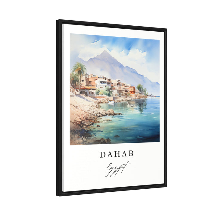 Dahab Egypt wall art - Egypt, Dahab print, Dahab Egypt Wedding gift, Birthday present, Custom Text, Perfect Gift