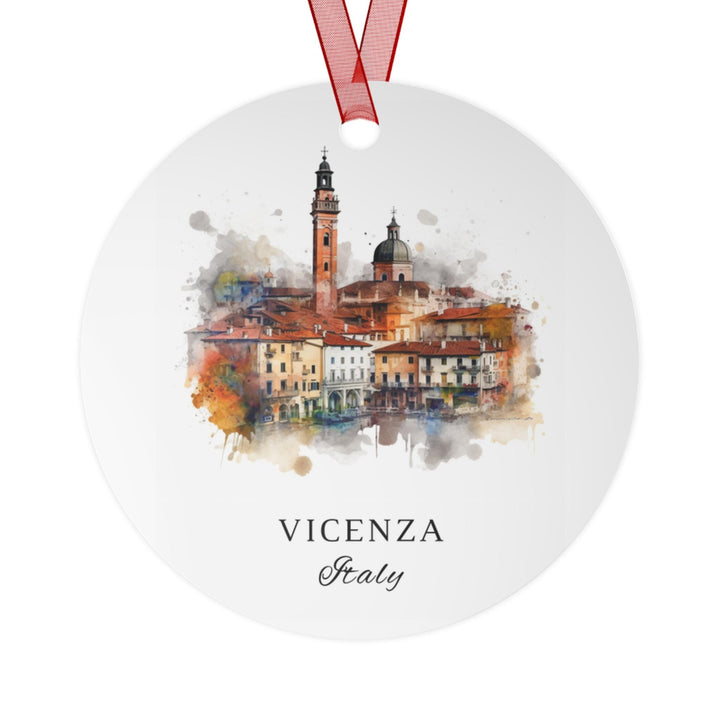 Vicenza Italy Ornament: Unique Vicenza Souvenir, Vicenza Xmas Decor, and Authentic Vicenza Italia Gift