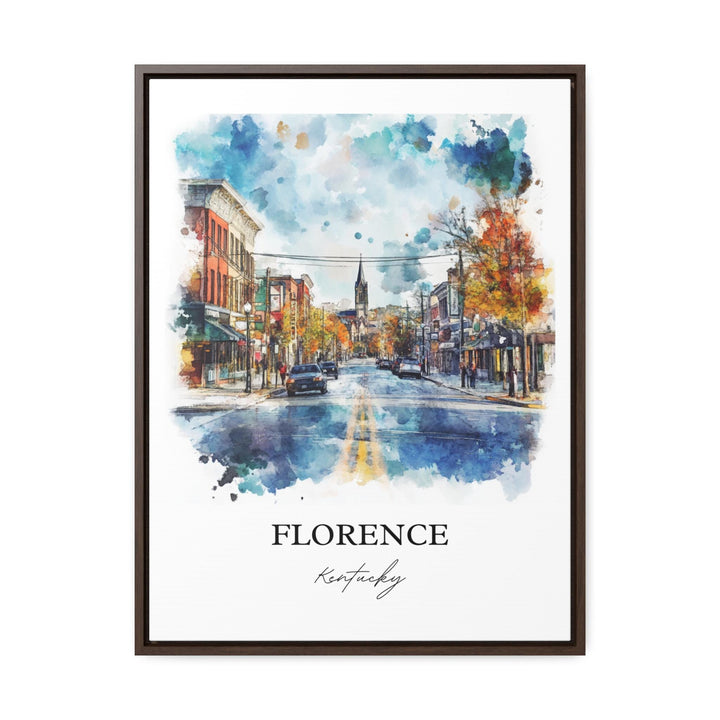Florence, KY, Kentucky – Watercolor Art Print