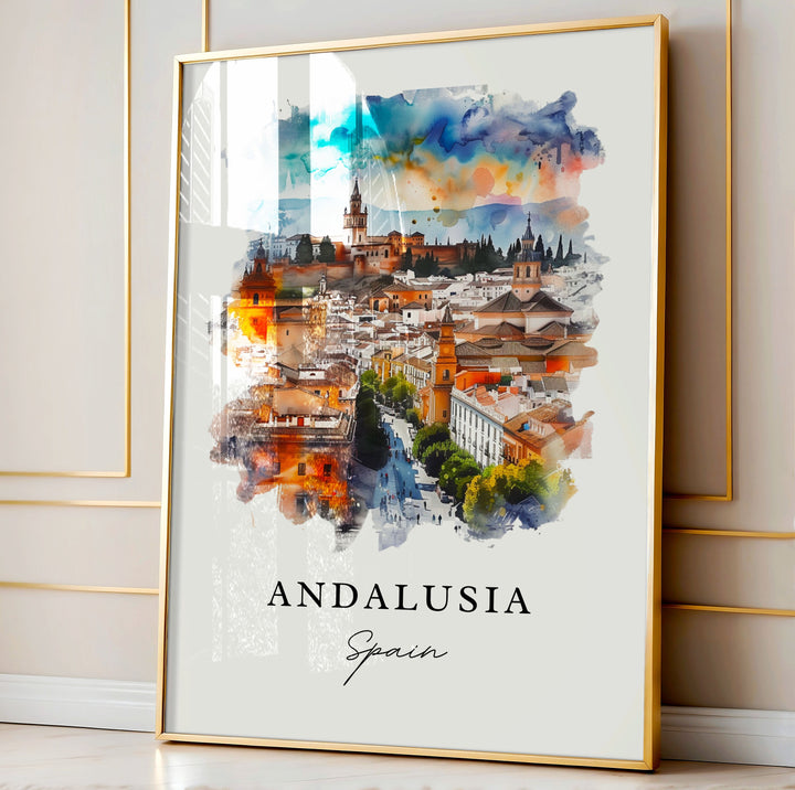 Andalusia Wall Art - Spain Print