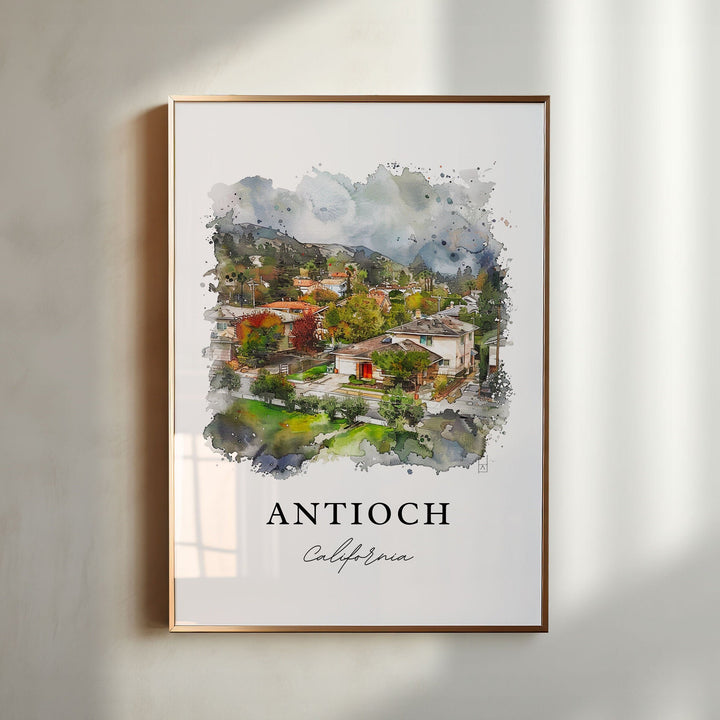 Antioch Wall Art - California Print