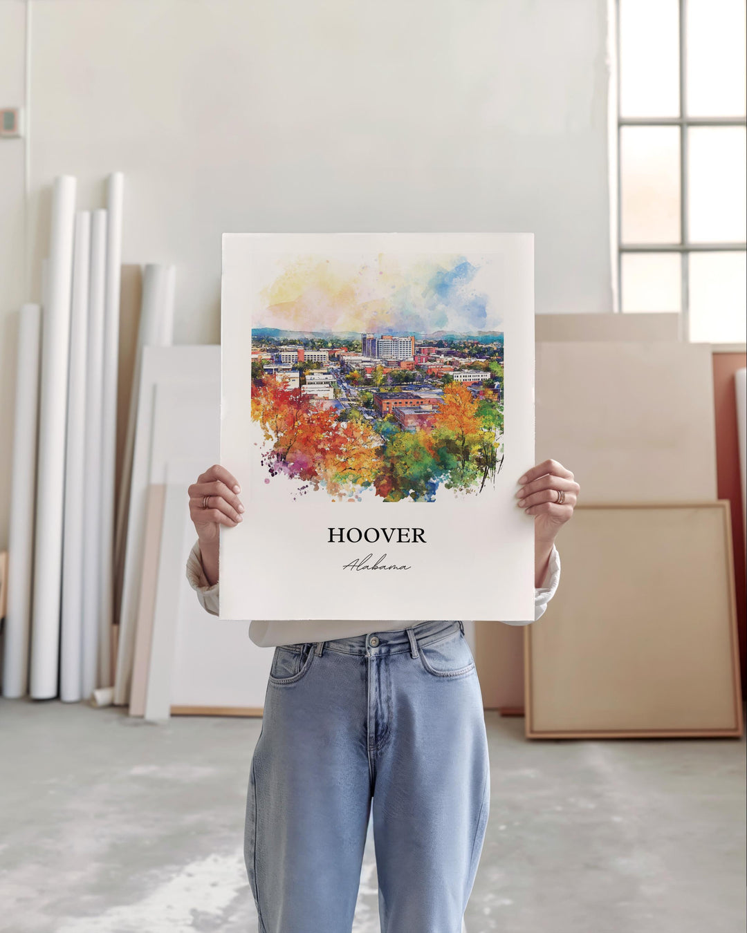 Hoover AL Wall Art - Alabama Print