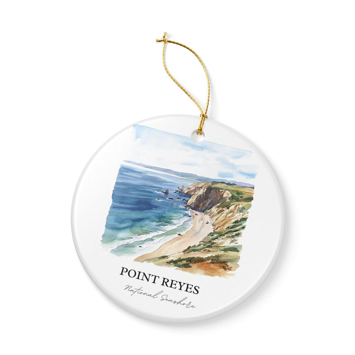 Point Reyes Ornament: Unique Point Reyes Souvenir, Pt Reyes Xmas Decor, and Authentic Point Reyes CA Gift