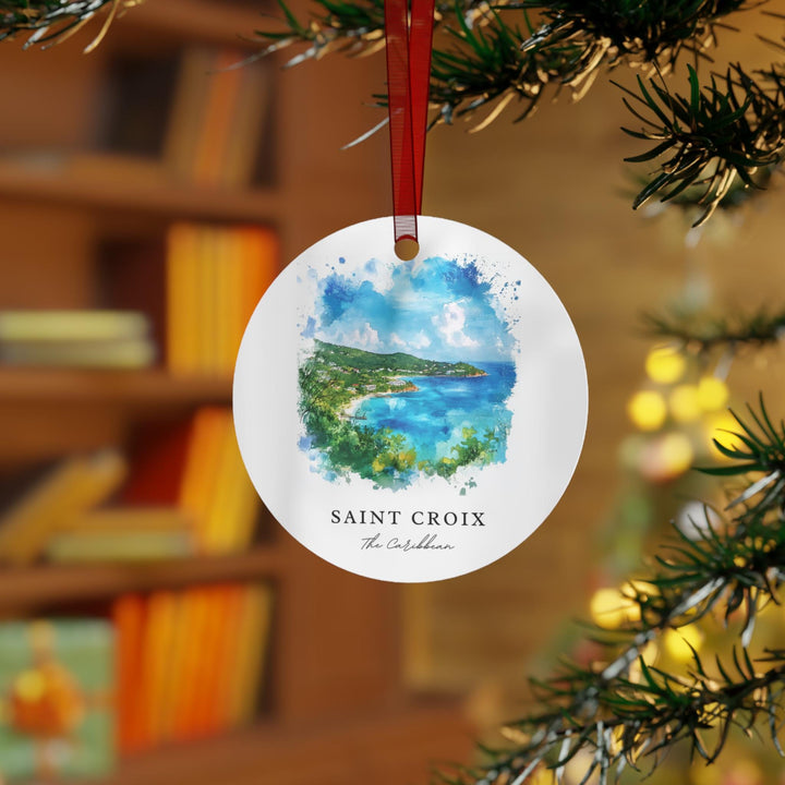 St Croix Ornament: Unique Saint Croix Souvenir, St Croix Xmas Decor, and Authentic St Croix Island Christmas Gift