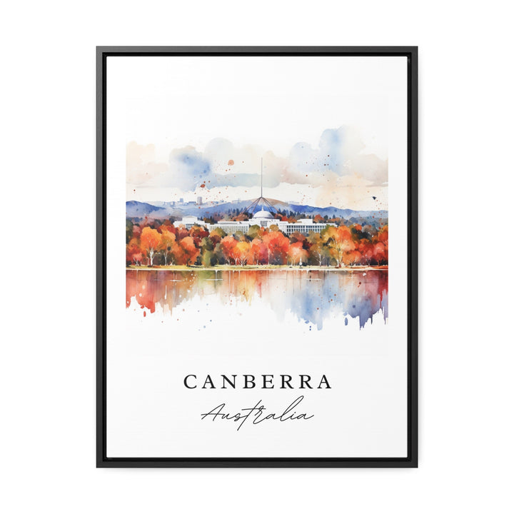 Canberra Australia wall art - Australia, Canberra poster, Canberra Wedding gift, Canberra Birthday present, Custom Text, Personalized Gift