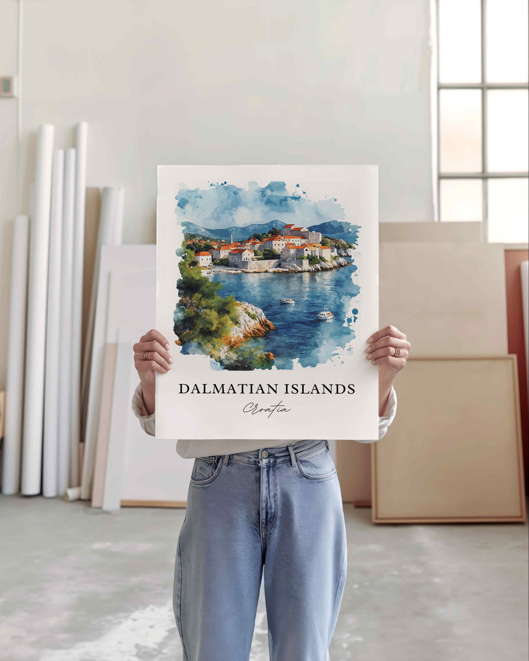 Ogunquit, Maine – Watercolor Art Print