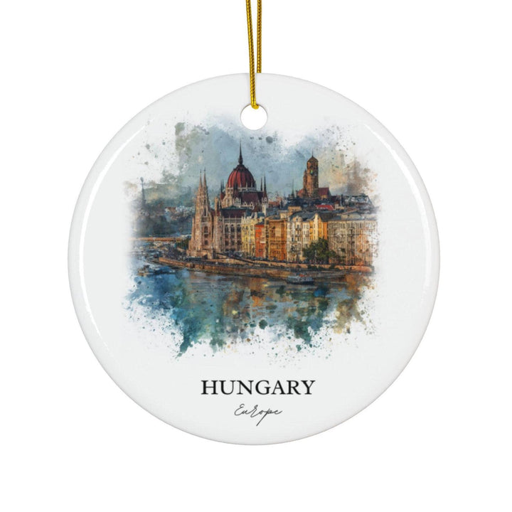 Hungary Ornament: Unique Hungary Souvenir, Hungary Xmas Decor, and Authentic Hungary Country Gift