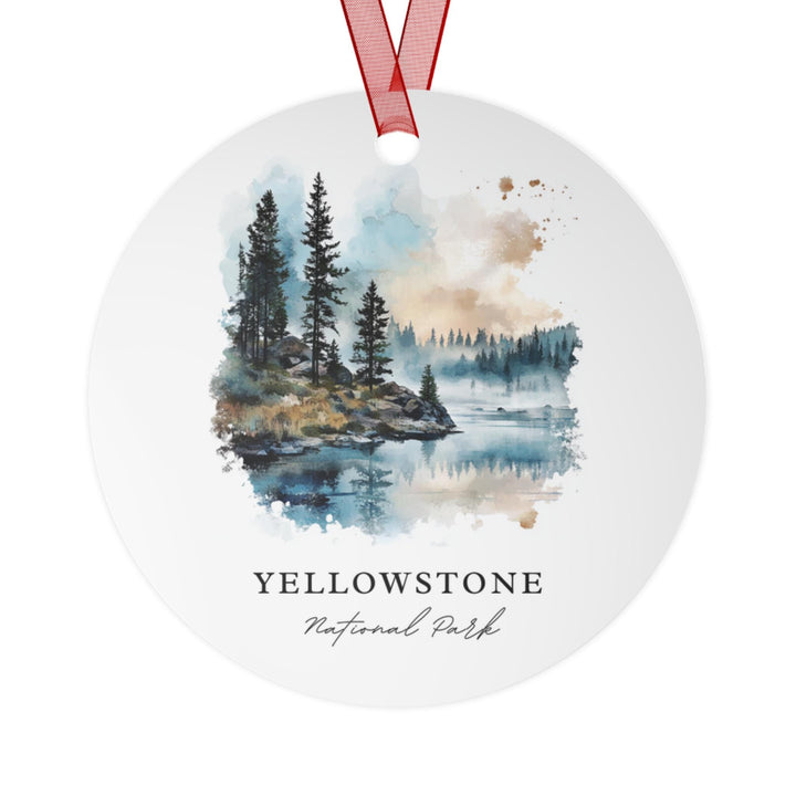 Yellowstone Ornament: Unique Wyoming Souvenir, Yellowstone Xmas Decor, and Authentic Yellowstone National Park Gift