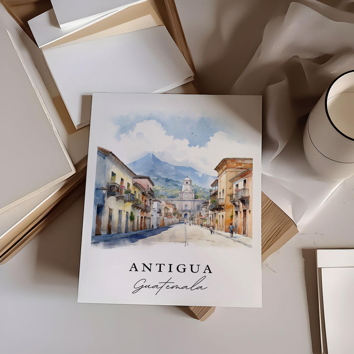 Antigua Wall Art - Guatemala Print