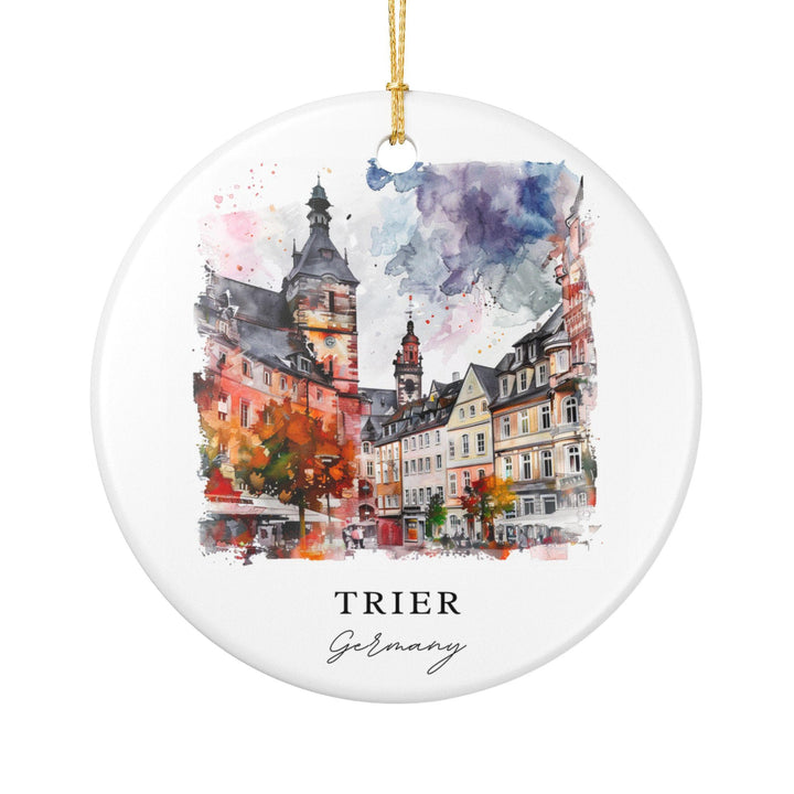 Trier Germany Ornament: Unique Trier Souvenir, Trier Germany Xmas Decor, and Authentic Germany Gift