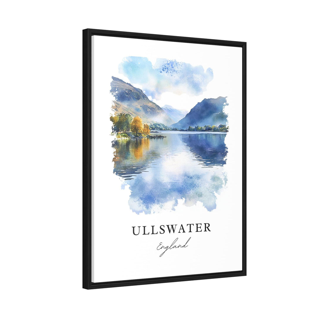 Ullswater England Wall Art, Ullswater Print, Cumbria Watercolor Art, Ullswater UK Gift,