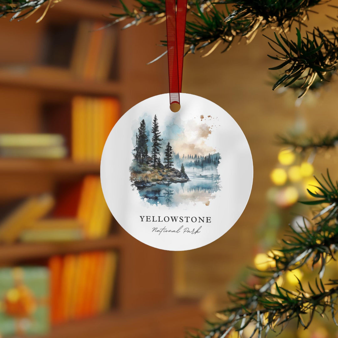 Yellowstone Ornament: Unique Wyoming Souvenir, Yellowstone Xmas Decor, and Authentic Yellowstone National Park Gift