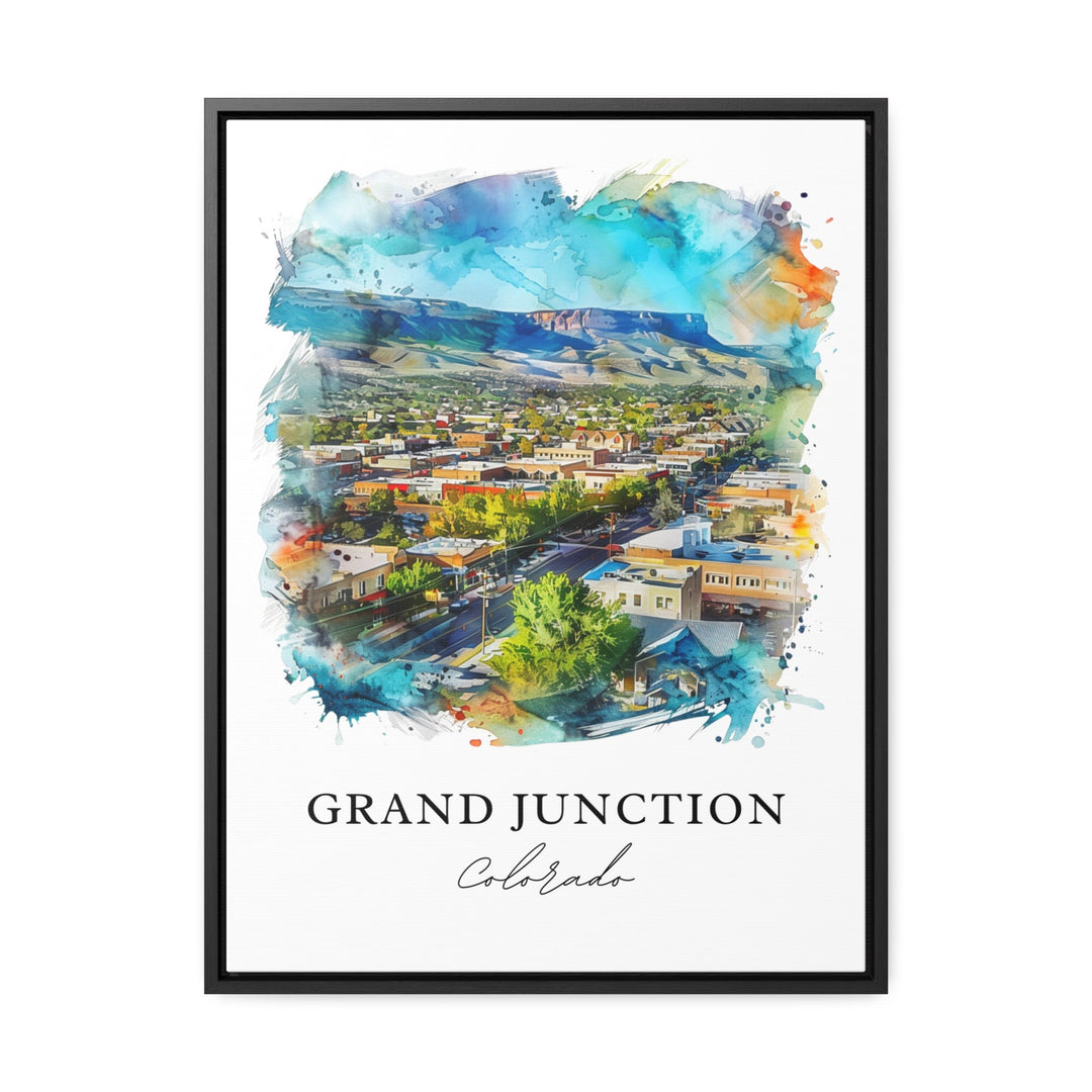 Grand Junction Art, Grand Junction Print, Grand Junction Watercolor, Grand Junction CO Gift,