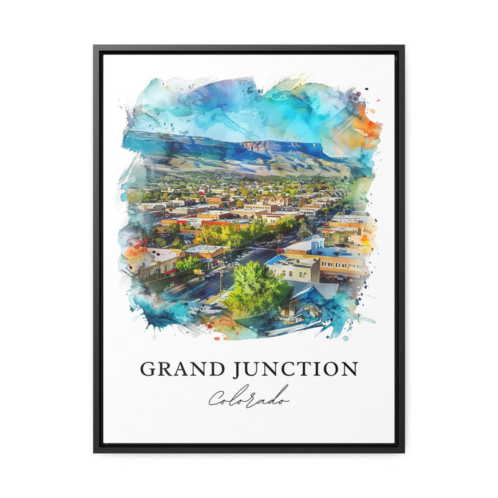 Grand Junction Art, Grand Junction Print, Grand Junction Watercolor, Grand Junction CO Gift,
