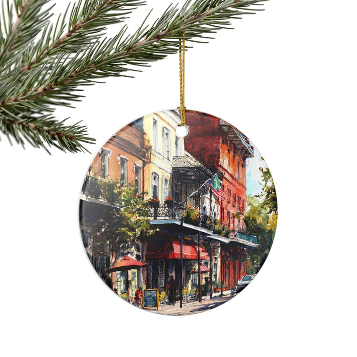 New Orleans Ornament: Unique NoLa Souvenir, New Orleans Xmas Decor, and Authentic Louisiana Gift