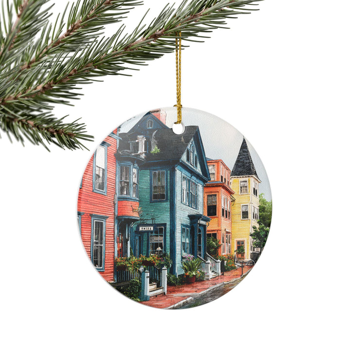 Newport, Rhode Island Ornament: Unique Newport Rhode Island Souvenir, Newport Xmas Decor, and Authentic Newport RI Gift