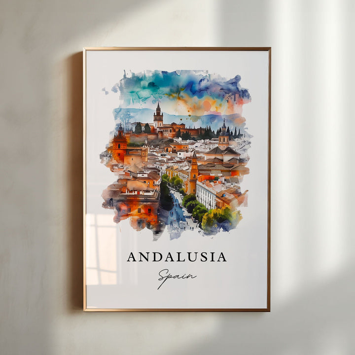 Andalusia Wall Art - Spain Print