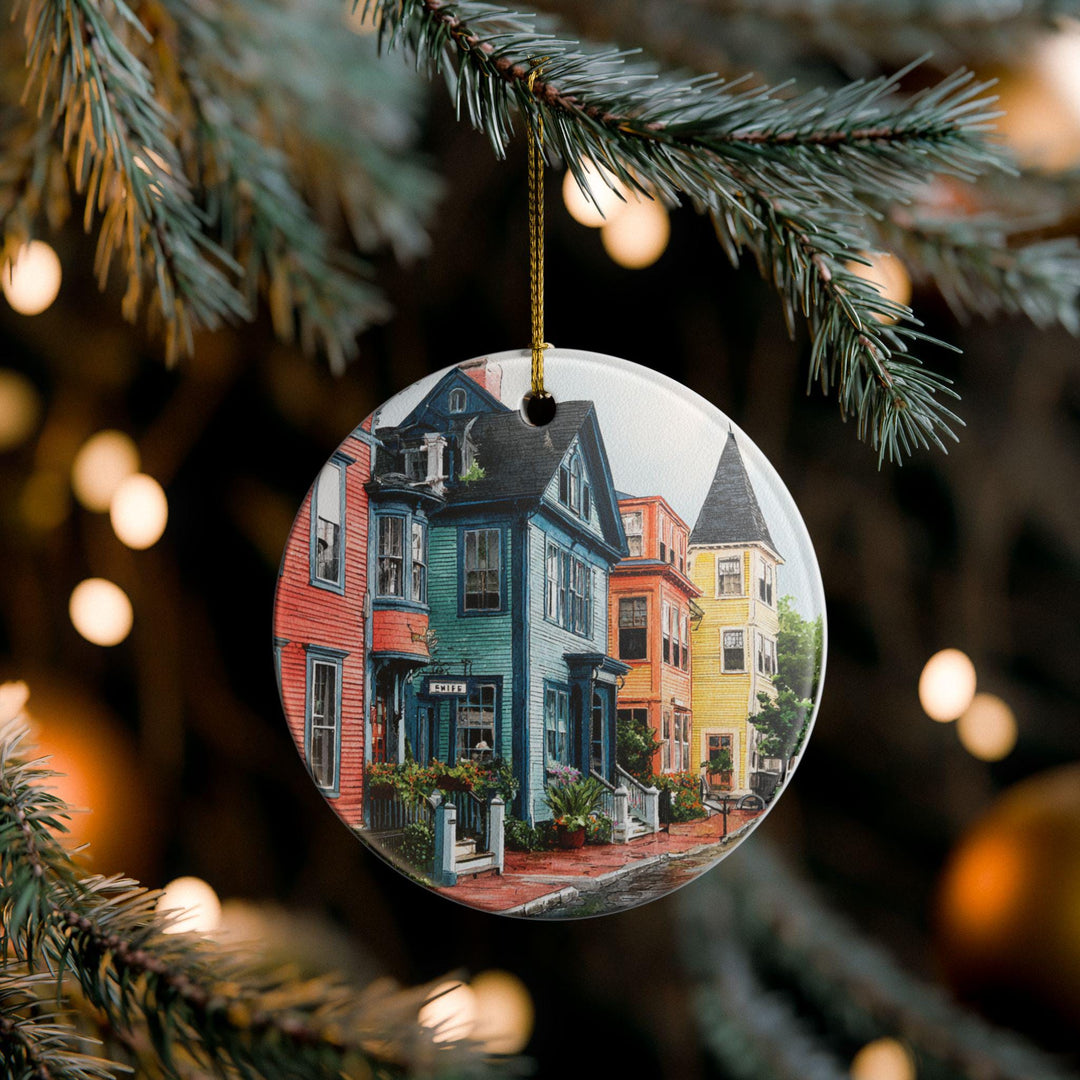 Newport, Rhode Island Ornament: Unique Newport Rhode Island Souvenir, Newport Xmas Decor, and Authentic Newport RI Gift