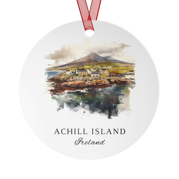 Achill Island Ornament: Unique Achill Island Souvenir, Achill Island Xmas Decor, and Authentic Achill Ireland Gift