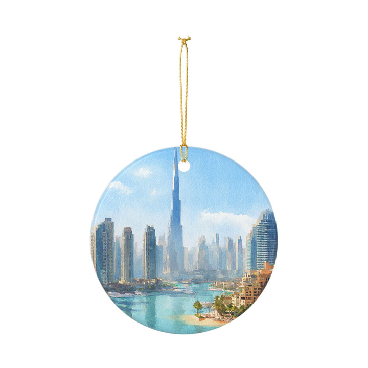 Dubai Ornament: Unique Dubai Souvenir, Dubai UAE Xmas Decor, and Authentic Dubai UAE Gift