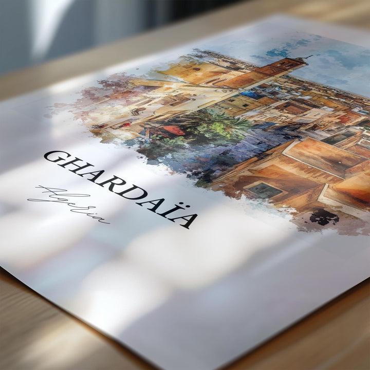 Ghardaia Wall Art - Algeria Print