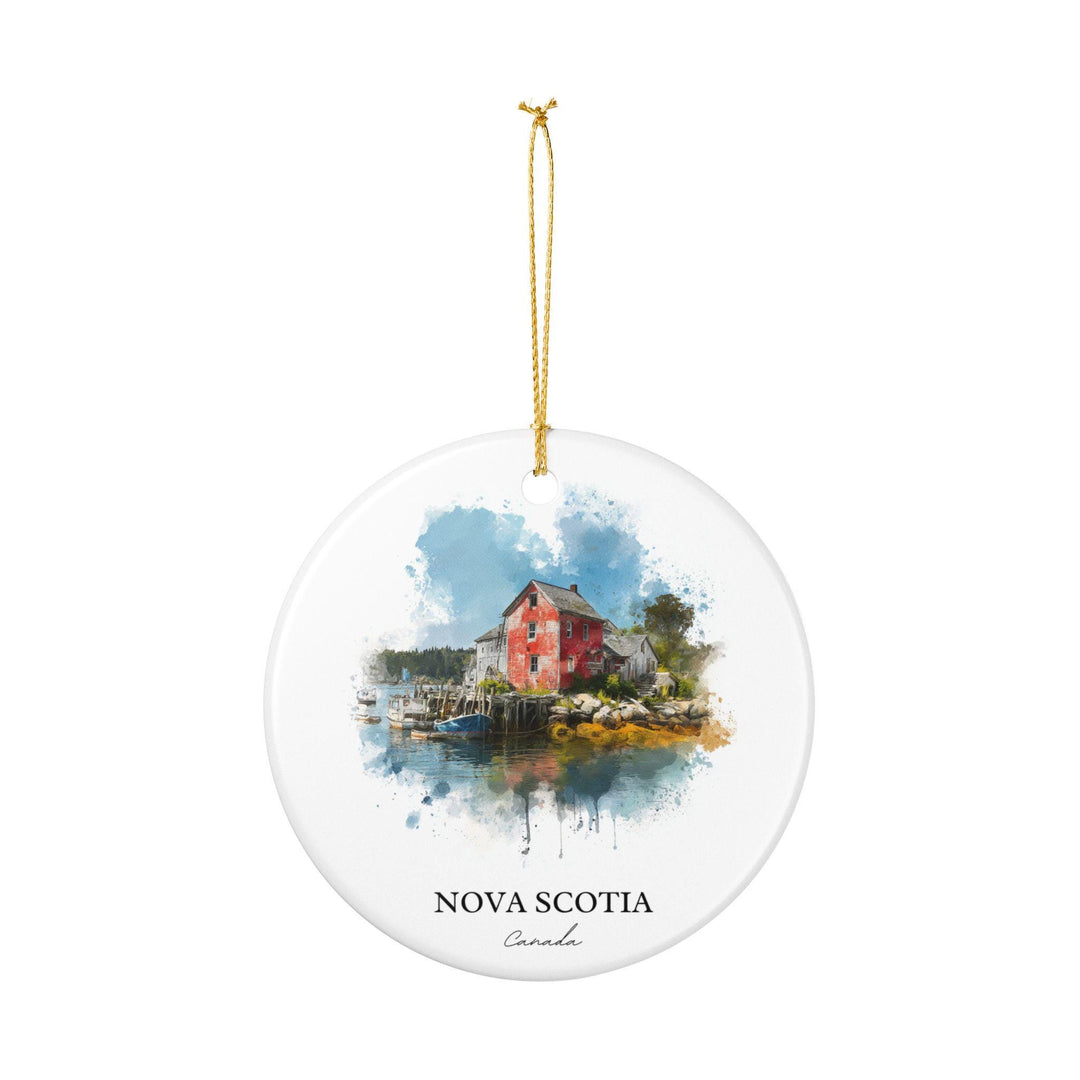 Nova Scotia Ornament: Unique Nova Scotia Souvenir, Nova Scotia Xmas Decor, and Authentic Nova Scotia Gift
