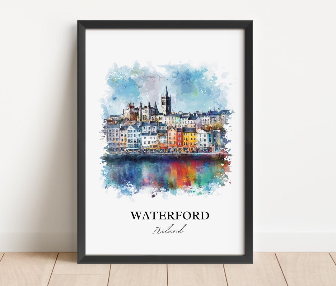 Waterford, Ireland – Watercolor Art Print