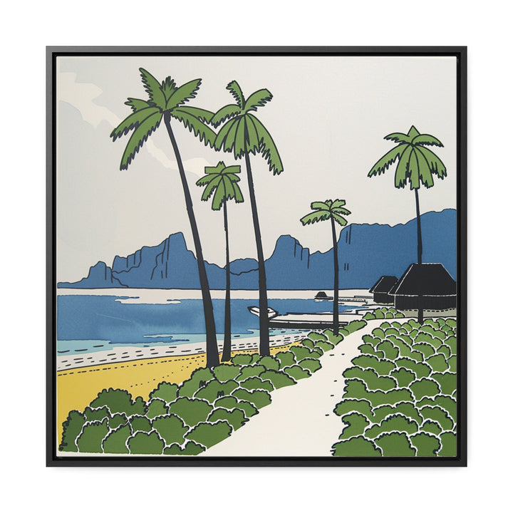 Bora Bora, French Polynesia – Watercolor Art Print