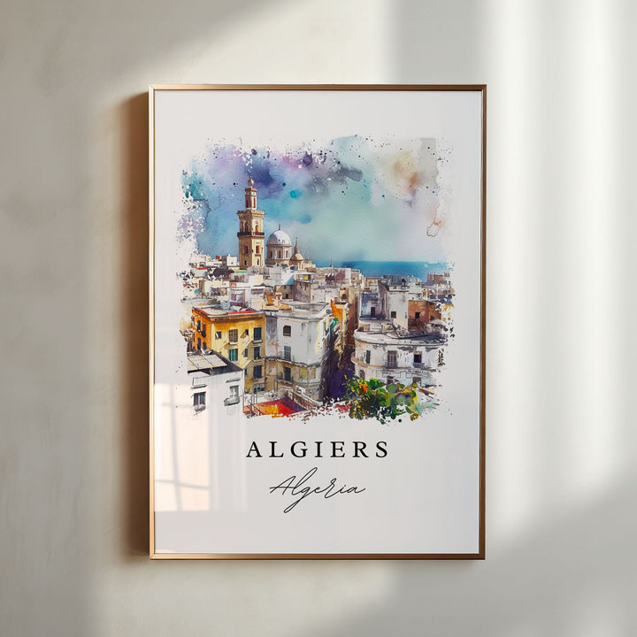 Algiera Wall Art - Algeria Print