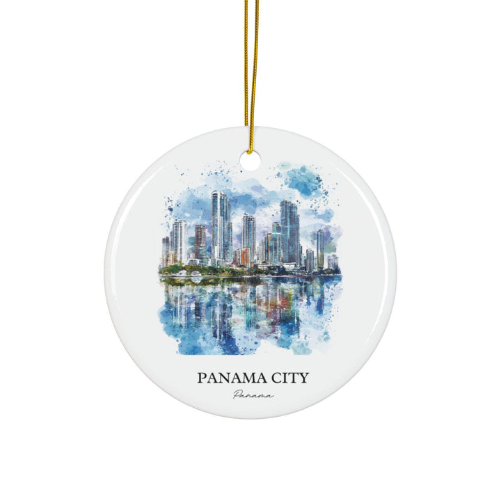 Panama City Ornament: Unique Panama Souvenir, Panama City Xmas Decor, and Authentic Panama Gift