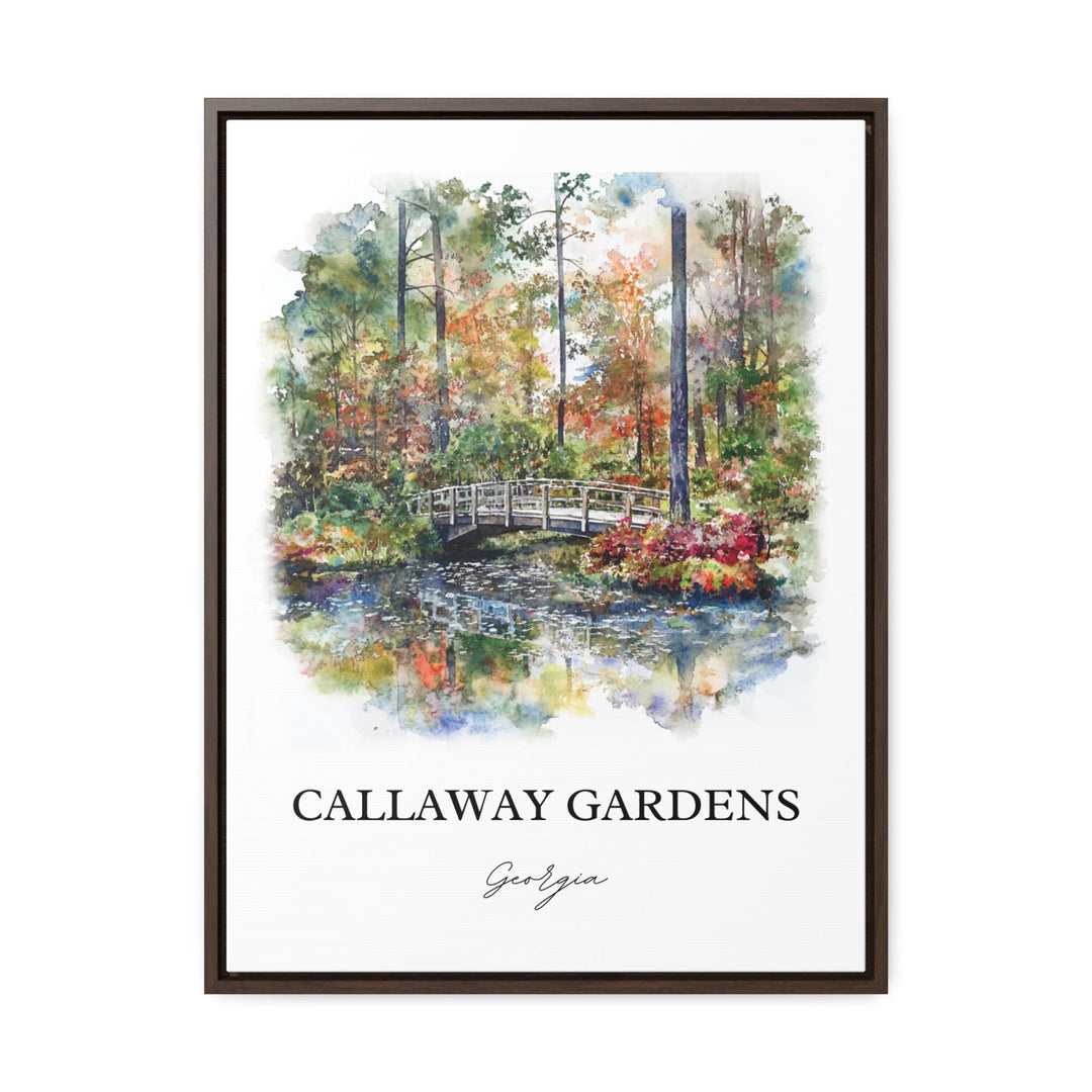 Callaway Gardens Wall Art, Pine Mountain GA Print, Georgia Artwork, Callaway Gardens Gift, Travel Print, Travel Poster, Housewarming Gift