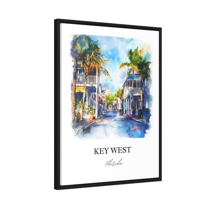 Key West, USA – Watercolor Art Print