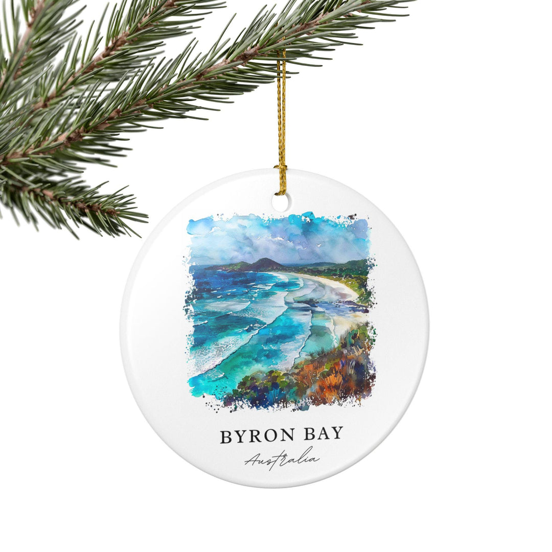 Byron Bay Ornament: Unique Australia Souvenir, Byron Bay Xmas Decor, and Authentic New South Wales Gift