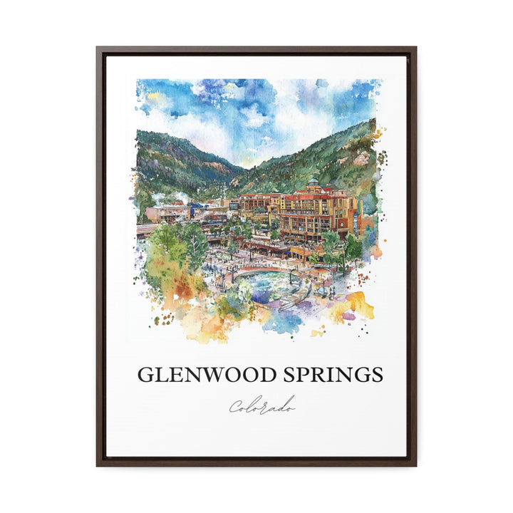 Glenwood Springs Art, White River National Forest Print, Colorado Art, Glenwood Springs Gift, Travel Print, Travel Poster, Housewarming Gift