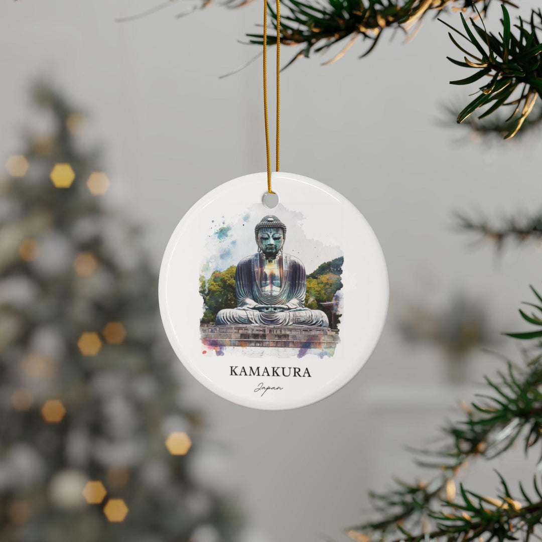 Kamakura Japan Ornament: Unique Kamakura Souvenir, Kamakura Xmas Decor, and Authentic Kamakura Japan Gift