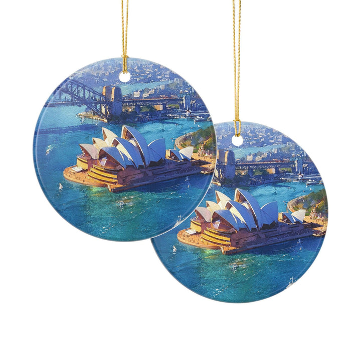 Sydney Ornament: Unique Sydney Souvenir, Sydney Xmas Decor, and Authentic Sydney Australia Gift